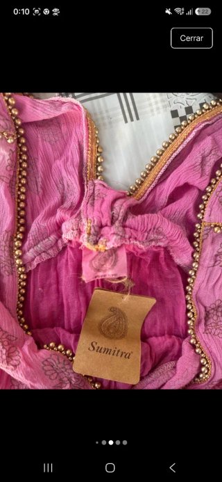 Vestido boho chic Sumitra talla única