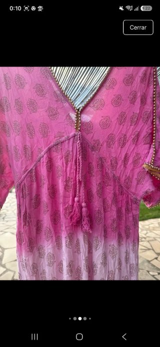Vestido boho chic Sumitra talla única
