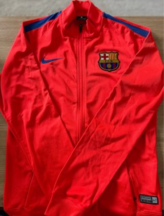 Sudadera FC Barcelona Nike Dri-Fit Roja