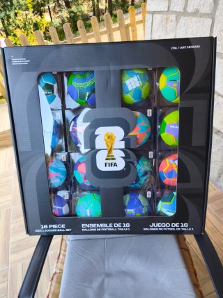 Set 16 Palloni Mondiale FIFA 2026 Taglia 1