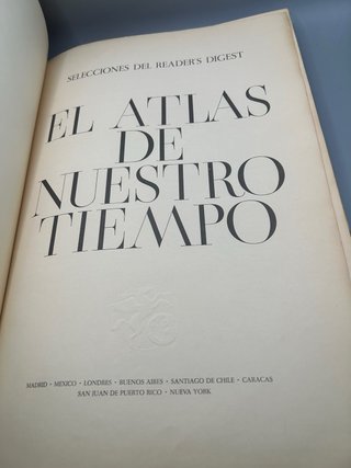 Atlas de Nuestro Tiempo Reader's Digest