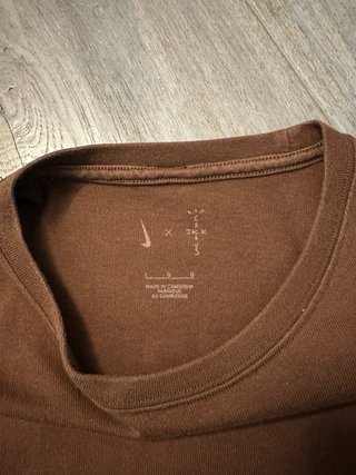 T-Shirt Nike x Cactus Jack Marrone