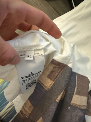T-shirt Stone Island Logo Grafico