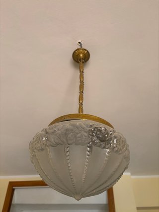 Lámpara de cristal decorativa