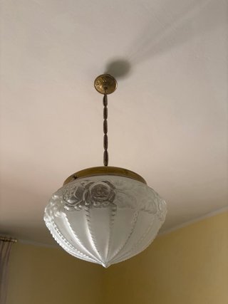 Lámpara de cristal decorativa