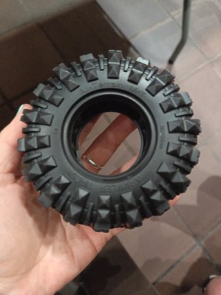 4 neumáticos RC 1.9" 110x38mm escala 1:10
