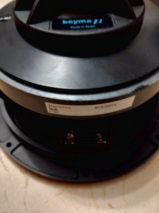2 Altavoces Beyma 8Cx300Fe Coaxial 8
