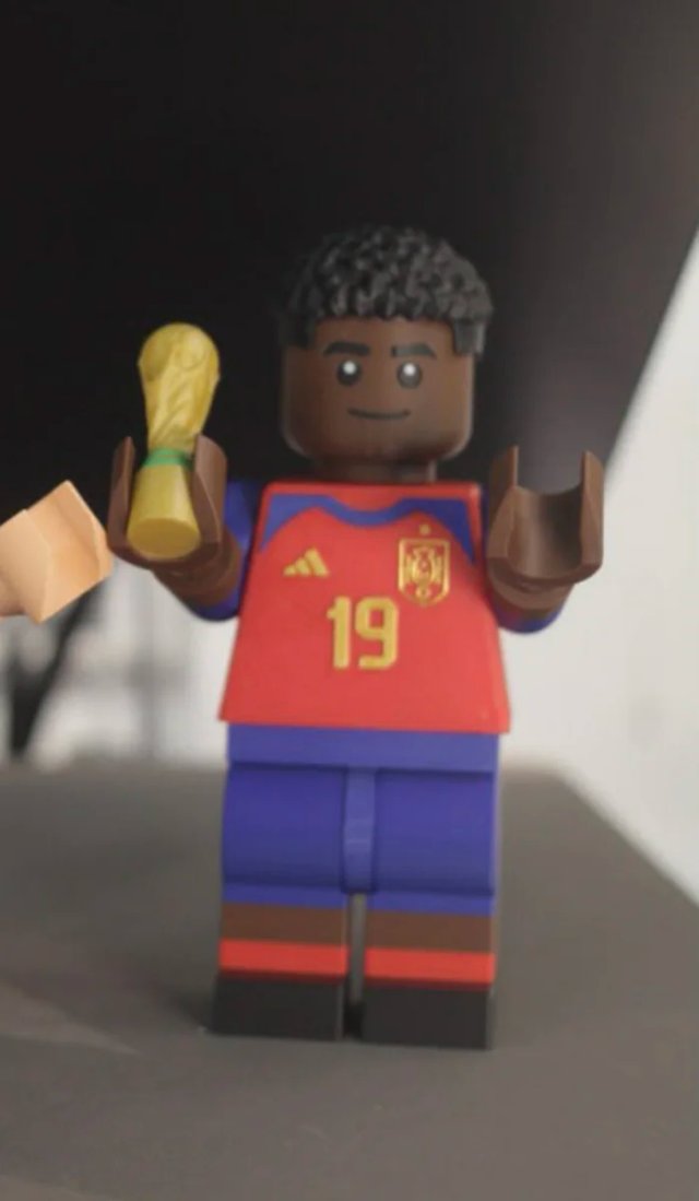 Lego Jugador Lamine Yamal España 19
