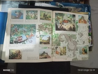 Álbum Cromos El Libro de la Selva Panini 1981
