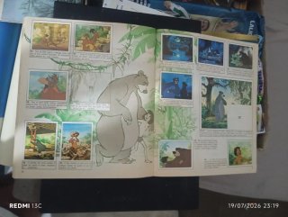 Álbum Cromos El Libro de la Selva Panini 1981