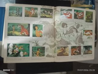 Álbum Cromos El Libro de la Selva Panini 1981
