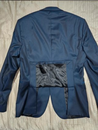 Blazer nueva Zara Man Azul Talla 48