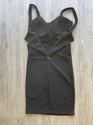 Vestido de tubo negro cut out | Talla S