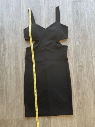 Vestido de tubo negro cut out | Talla S