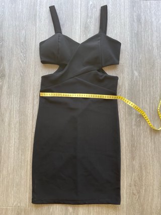Vestido de tubo negro cut out | Talla S