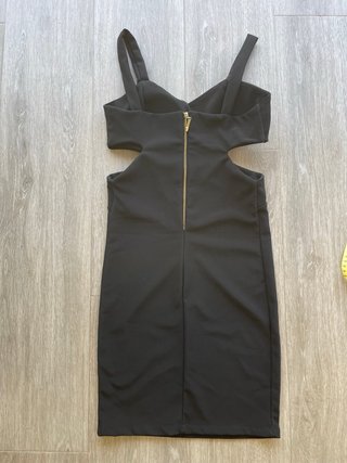 Vestido de tubo negro cut out | Talla S