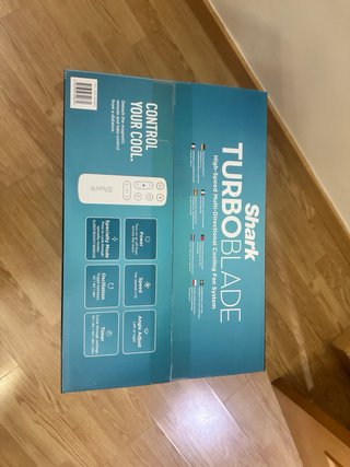Ventilador Shark Turboblade sin aspas