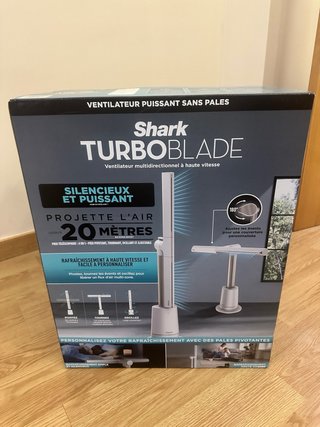 Ventilador Shark Turboblade sin aspas