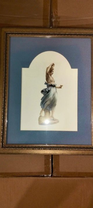 LOTE VINTAGE DE 5 CUADROS DECORATIVOS