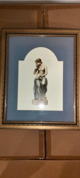 LOTE VINTAGE DE 5 CUADROS DECORATIVOS