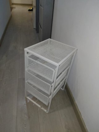 Cajonera Metálica Blanca Ikea