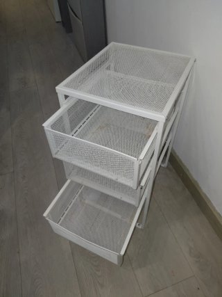 Cajonera Metálica Blanca Ikea