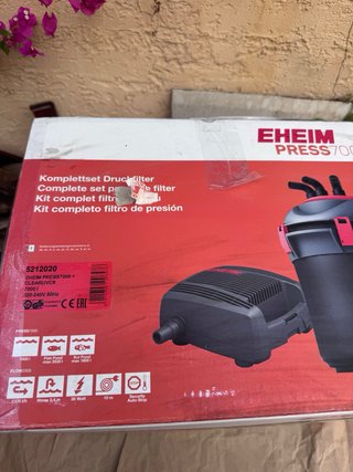 Filtro Estanque Eheim PRESS7000 Nuevo