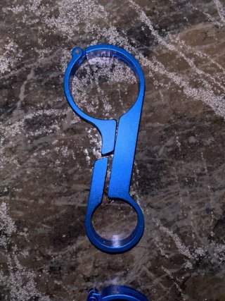 4 Extensores Manillar Patinete/Bicicleta Azul