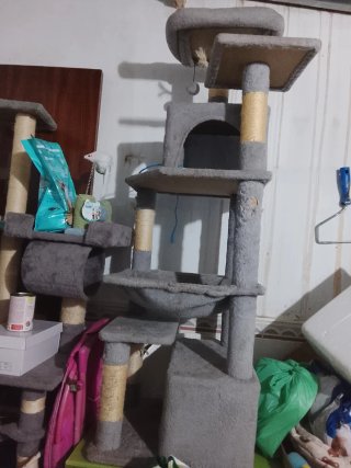 Rascador para gatos de tela y sisal 20€ cada uno