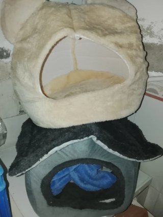 Caseta para gato suave