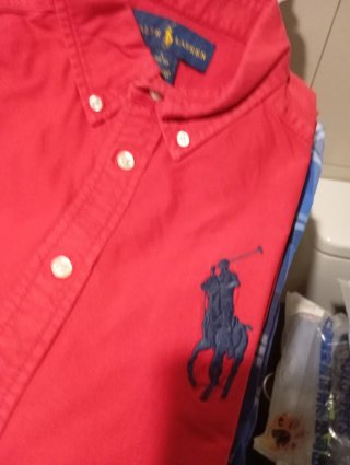 Camisa Polo Ralph Lauren Azul Talla L