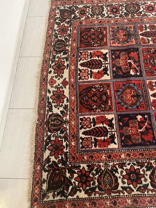 Alfombra persa estilo Bakhtiari - Diseño de jardín