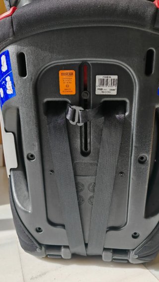 Silleta coche Sparco azul y negro