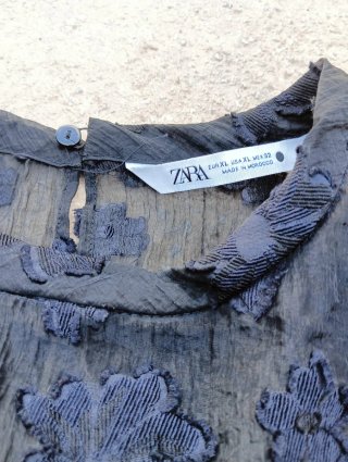 Blusa Zara Negra