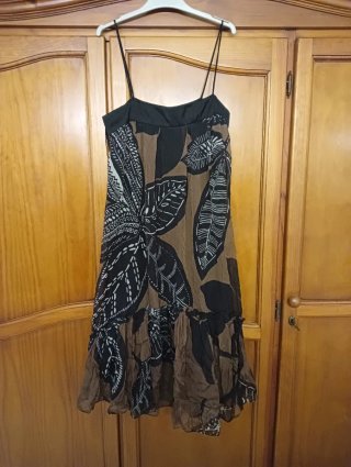 Vestido Zara Estampado