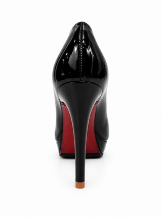 Nuevos. Tacones. Pumps Charol Negro Tacon Alto