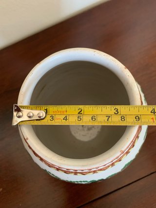 Vaso antico decorato a mano