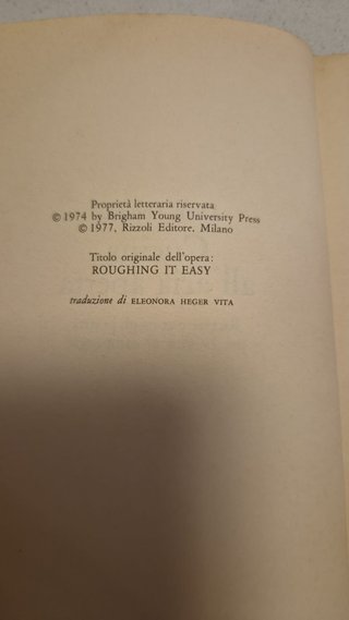 Cucina all' aria aperta - Dian THOMAS  -  1977