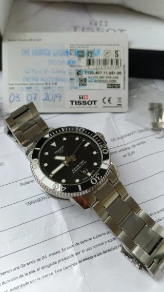 Tissot Seastar 1000 Powermatic 80 Black