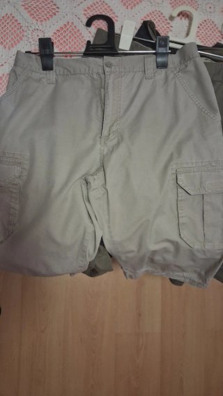 Lote 5 bermudas pirata hombre talla 42