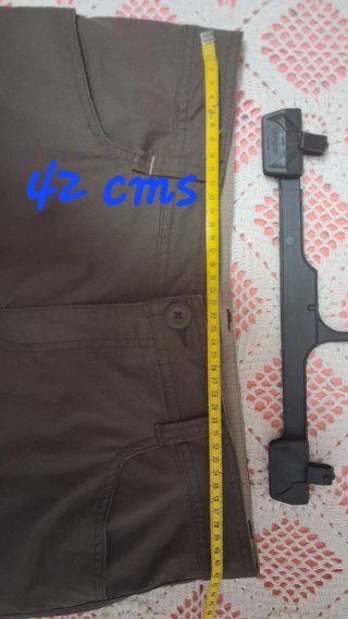 Lote 5 bermudas pirata hombre talla 42