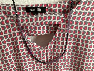 Blusa Xantik Estampada talla M