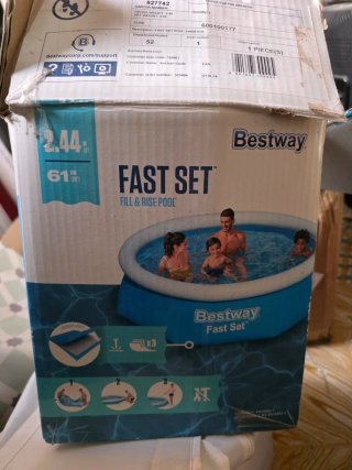Piscina Bestway Fast Set 244x61cm
