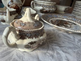 Vajilla La Cartuja de Sevilla Porcelana
