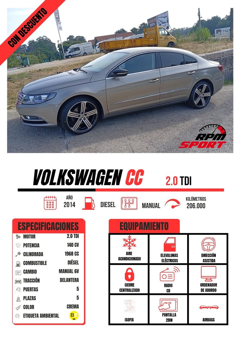 Volkswagen CC 2014 - foto 1