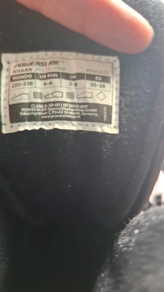 Patines en línea infantiles. Numero 35