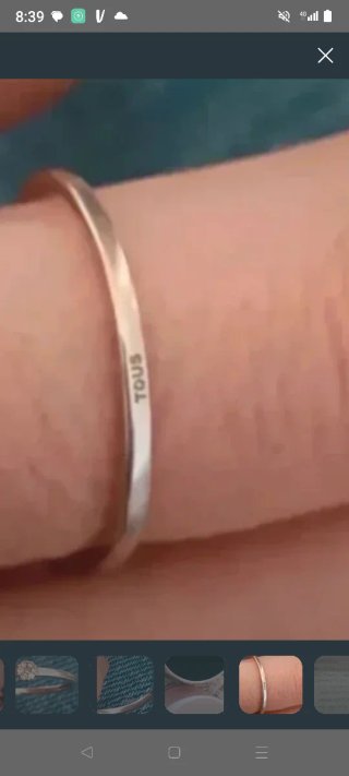 Anillo Tous Oro Blanco 18k Diamantes