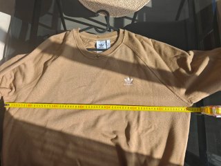 Sudadera Adidas Marrón/Beige Talla XXL