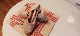 Alpargatas cuña mujer beige talla 37