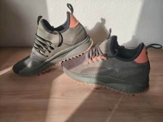 Zapatillas Puma Ignite Verde Naranja